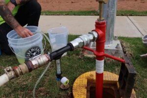 Civil Plumbing Contractors Dubbo Conducting Hydrant Flow Testing